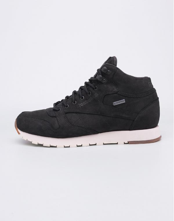 Reebok Classic Leather Mid TWD Goretex - Thin Black/Paperwhite-Gum 45