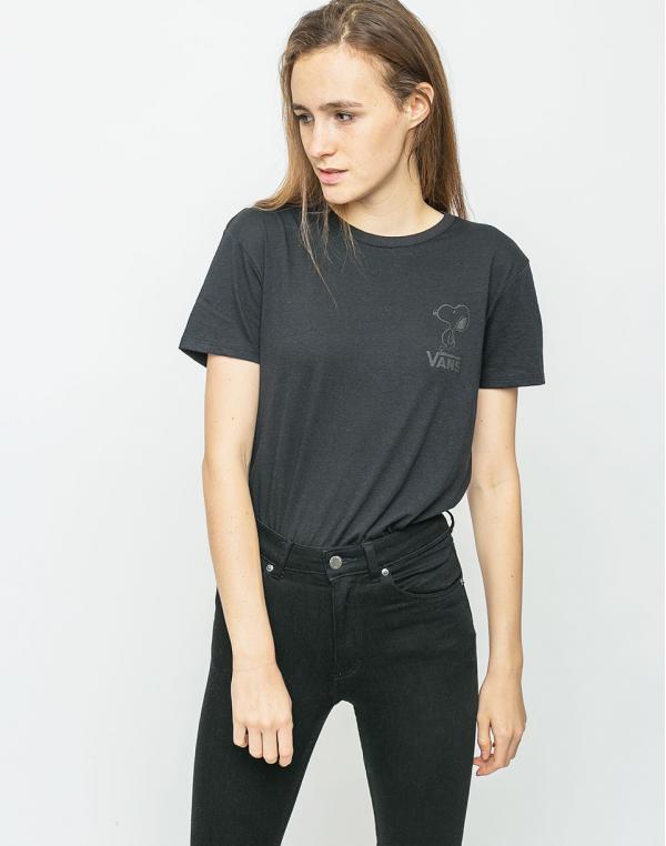 Jednobarevná Vans Peanuts Tonal Boyfriend black