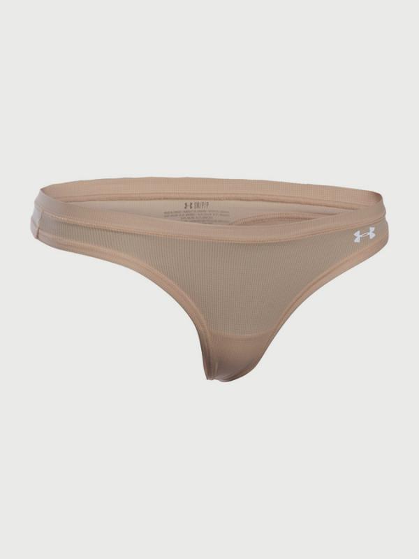 Kalhotky Under Armour Pure Stretch Sheer Thong Bílá