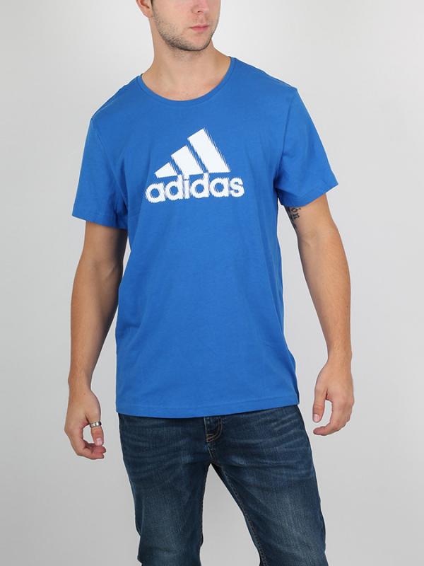 Tričko adidas Performance ADI PACK 2IN1 Modrá
