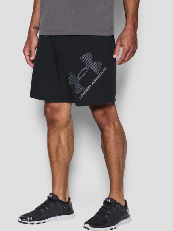 Kraťasy Under Armour 8 Woven Graphic Short Černá