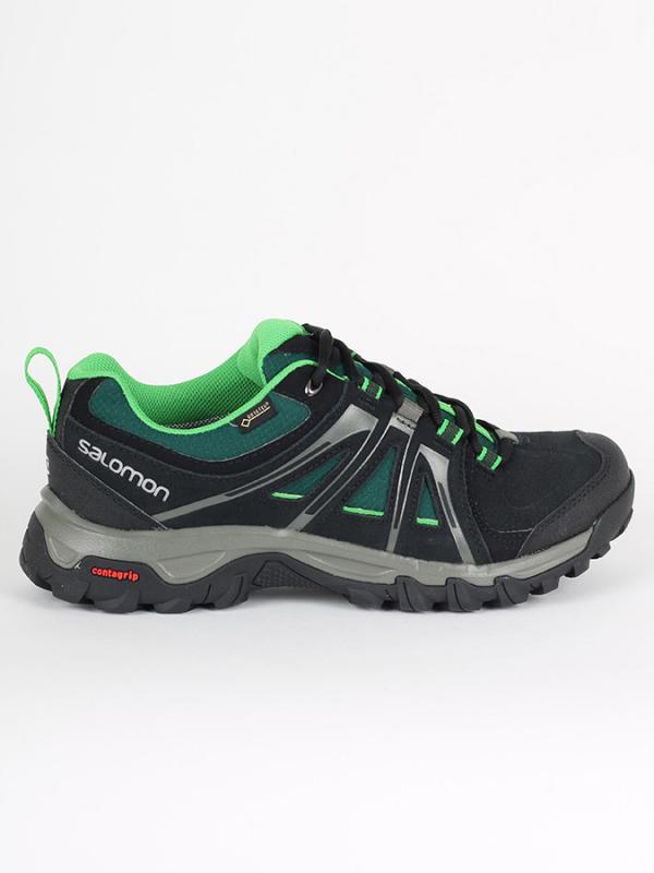 Boty Salomon EVASION GTX Green Black/BK/Peppermint Černá