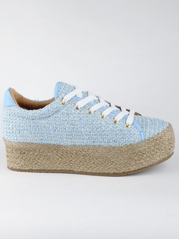 Boty Primadonna CALZATURA SNEAKERS TESSUTO CELE Modrá