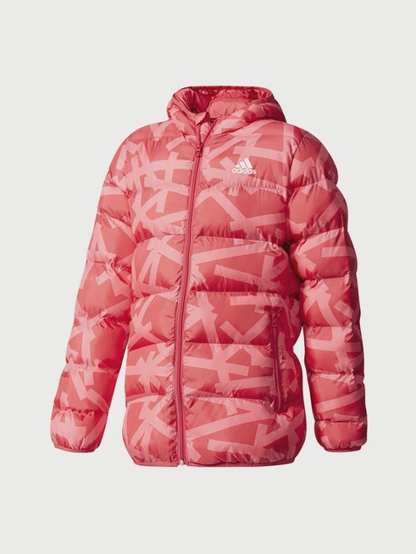 Bunda adidas Performance YG SD BTS JKT Červená