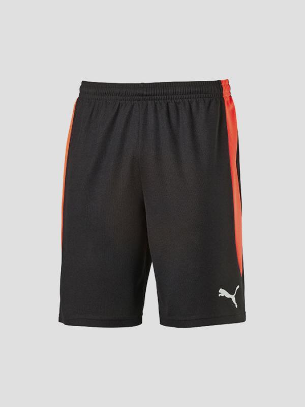 Kraťasy Puma ftblTRG Shorts Black-Red Blast Černá