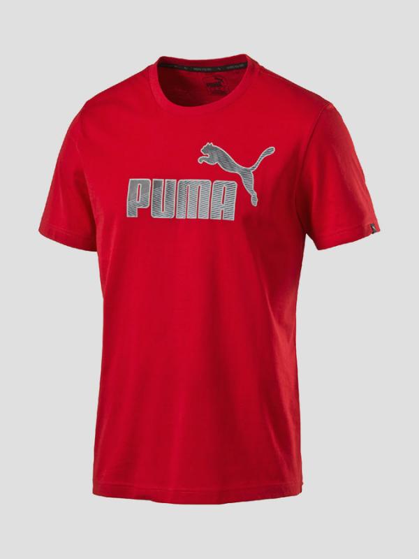 Tričko Puma Hero Tee Barbados Cherry Červená