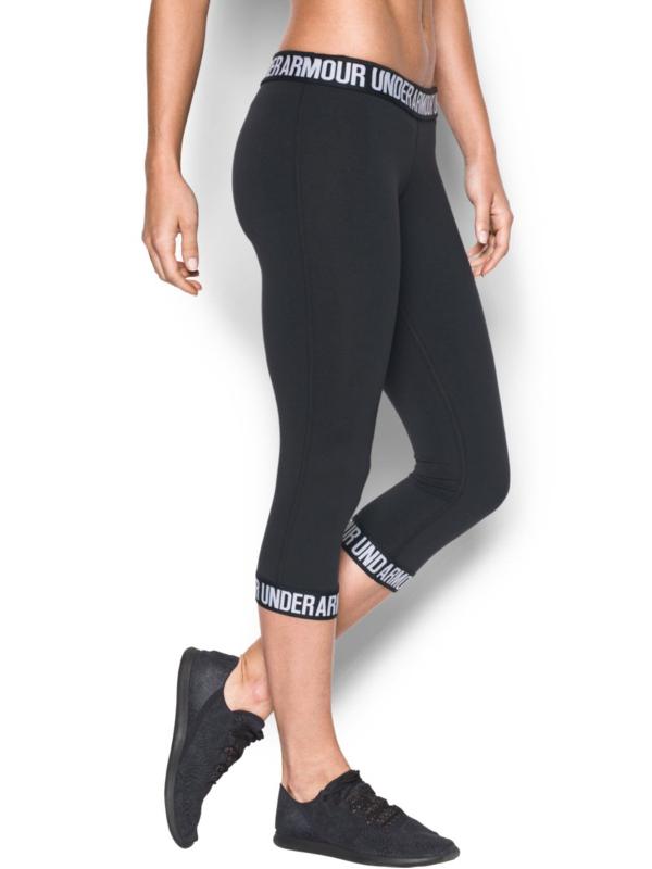 Legíny Under Armour Favorite Capri - Hem WM Černá