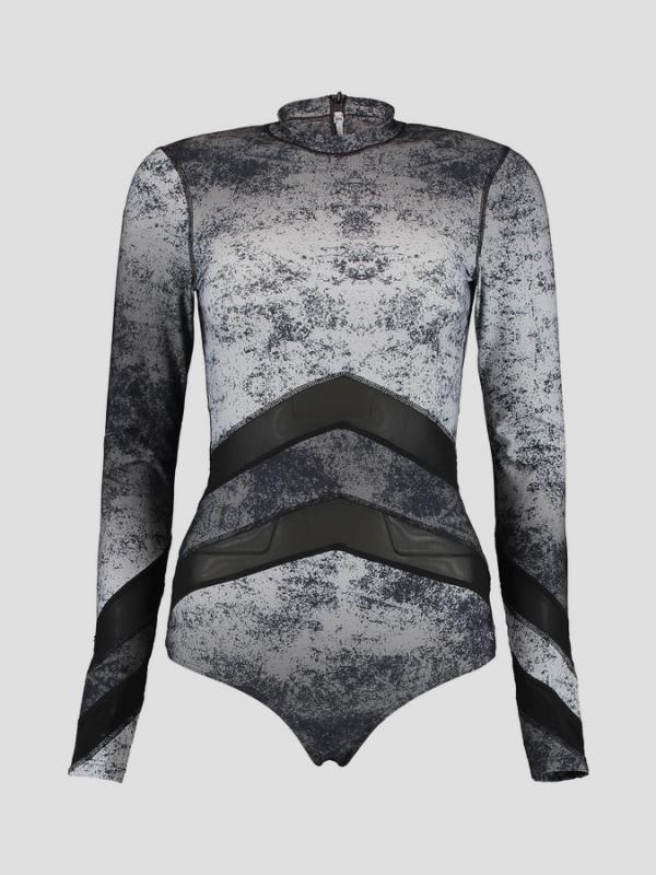 Plavky O´Neill PW ACTIVE L/SLV BATHING SKIN Barevná