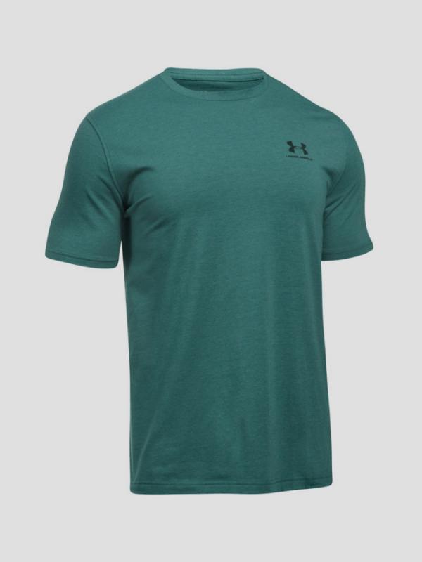 Tričko Under Armour CC Left Chest Lockup Zelená