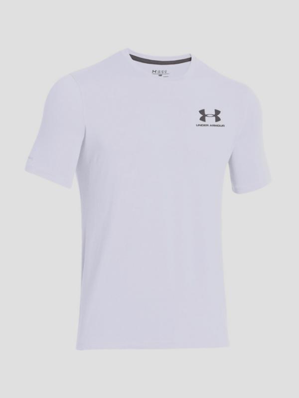 Tričko Under Armour CC Left Chest Lockup Bílá