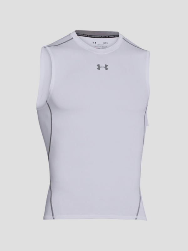 Kompresní tričko Under Armour HG SL Bílá