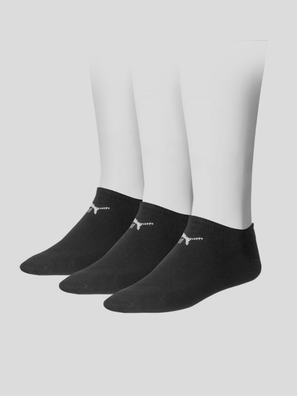Ponožky Puma Sneaker-V 3 Pack Černá