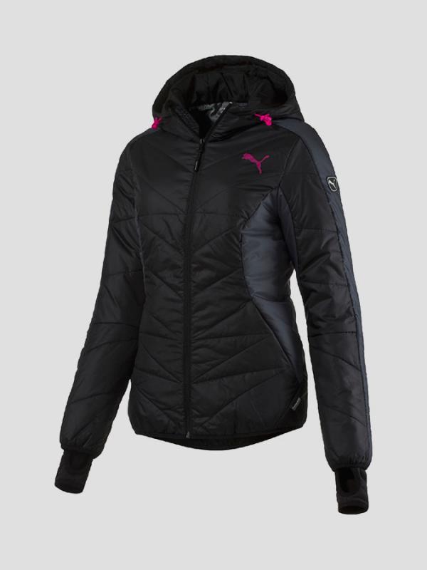 Bunda Puma ACTIVE Norway Jacket W Black-Ebony Černá