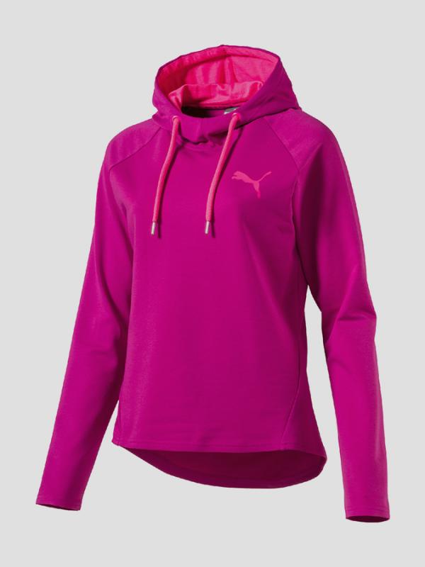 Mikina Puma ACTIVE ESS Hooded Cover up W Barevná