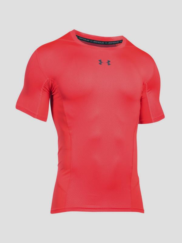 Kompresní tričko Under Armour HG Supervent 2.0 SS Červená