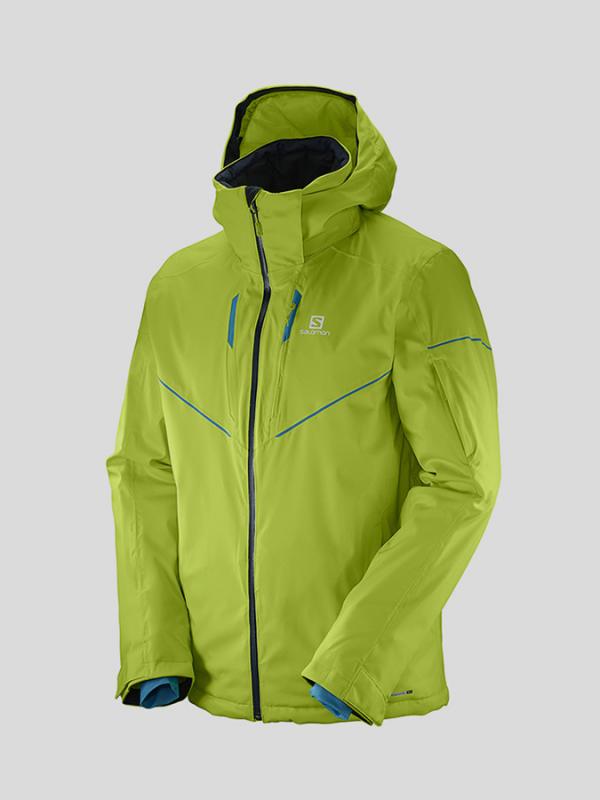 Bunda Salomon STORMRACE JACKET M Žlutá