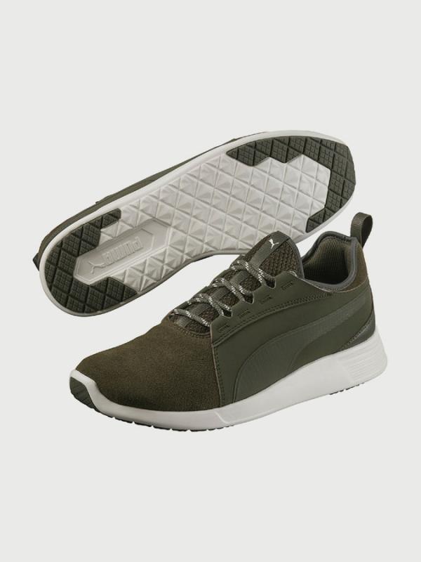 Boty Puma St Trainer Evo V2 Sd Olive Night-Olive Oranžová