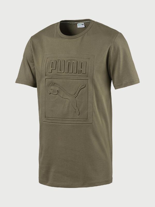 Tričko Puma Archive Embossed Logo Tee Oranžová
