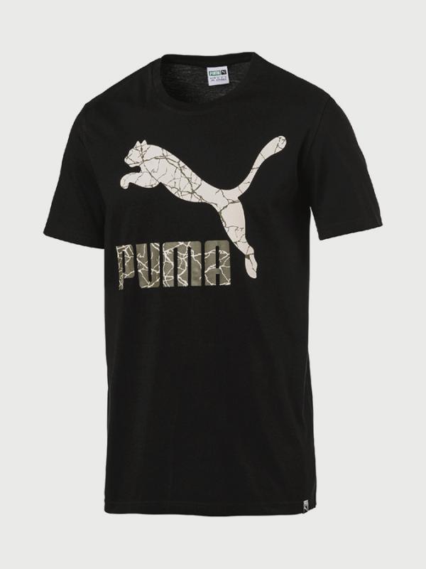 Tričko Puma Archive Graphic Logo Tee Černá