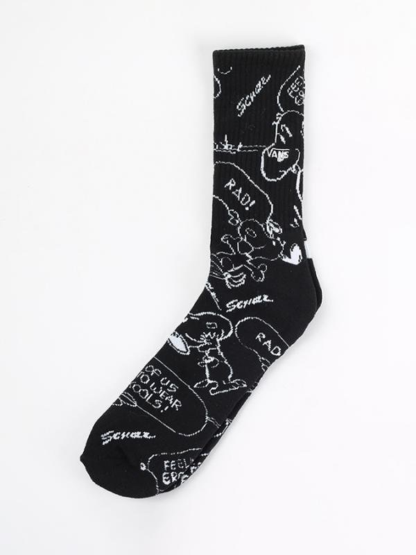 Ponožky Vans MN X PEANUTS CR SNOOPY (PEANUTS) Černá