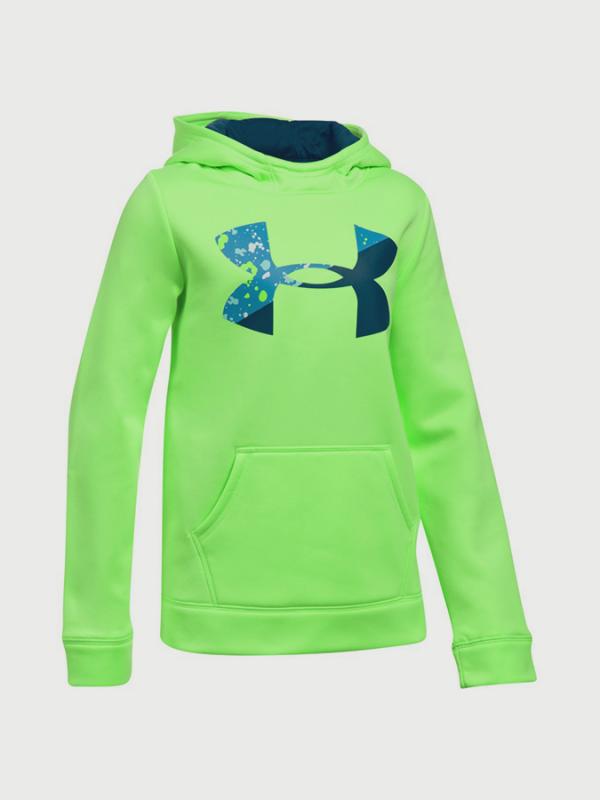 Mikina Under Armour Fleece Big Logo Hoody Zelená