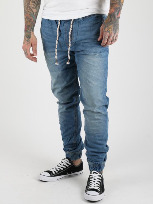 Tepláky Alcott JOGGING DENIM Modrá