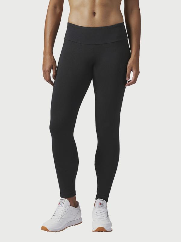 Legíny Reebok Classic F FRANCHISE LEGGING Černá