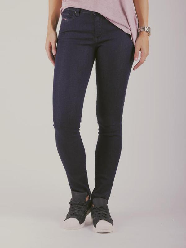 Džíny Diesel DORIS L.32 PANTALONI Černá