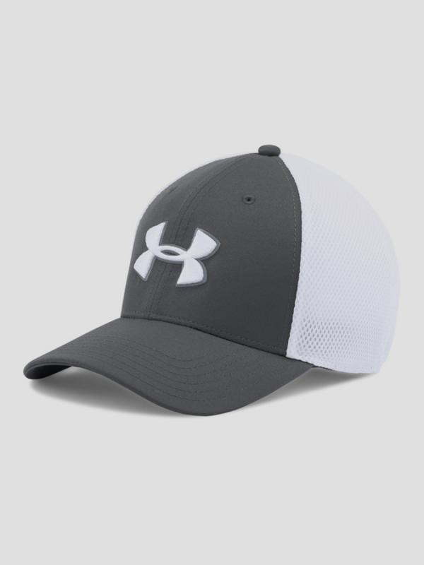 Kšiltovka Under Armour Men's Golf Mesh Str 2.0 Šedá