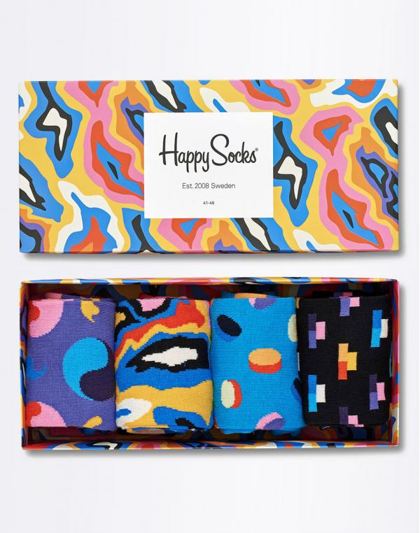 Dárkový Pack Happy Socks Pop Gift Box XPOP09-6001