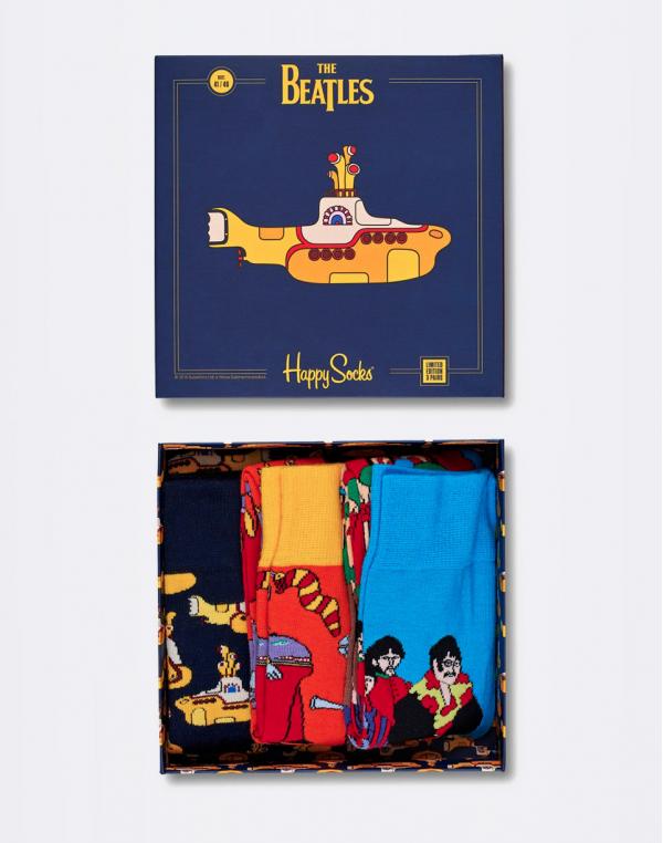 Happy Socks The Beatles Socks Box Set XBEA08-6000 36-40