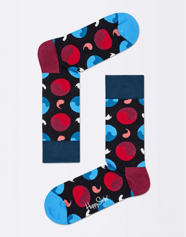 Ponožky Happy Socks Yin Yang YIN01-9000