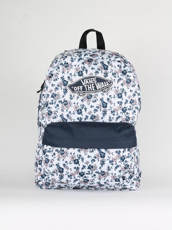 Batoh Vans WM REALM BACKPACK WHITE DITSY Barevná