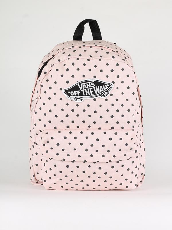 Batoh Vans WM REALM BACKPACK SEPIA SHIBOR Růžová