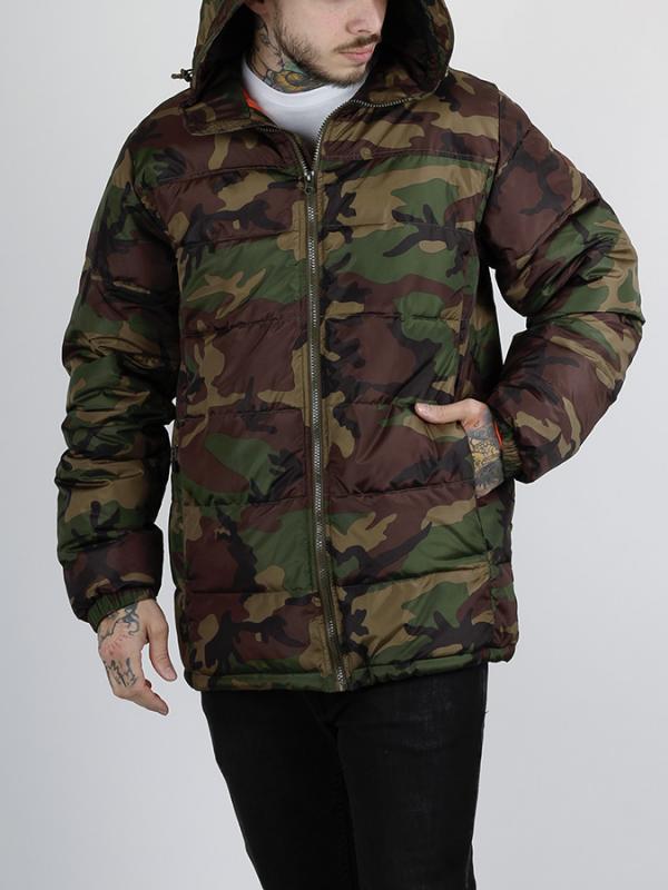 Bunda Vans MN WOODCREST MTE Camo Hnědá