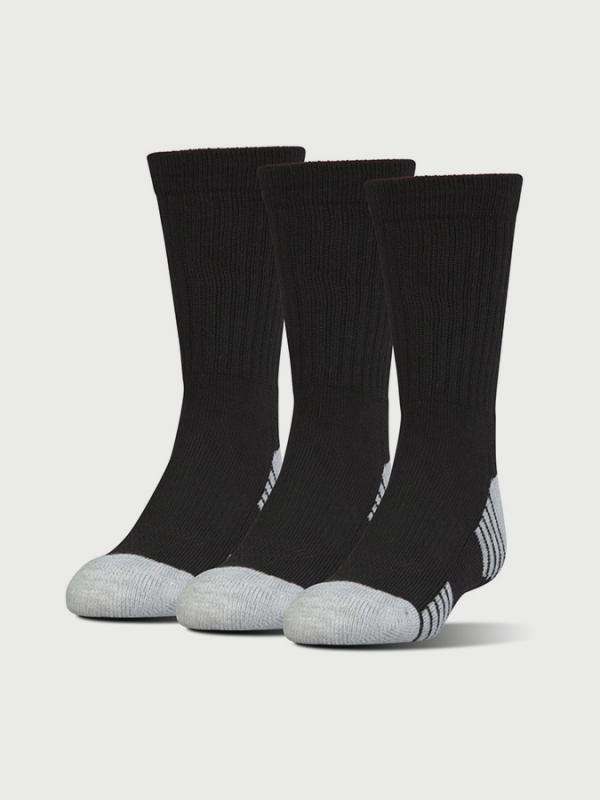 Ponožky Under Armour HeatGear Tech Crew 3 Pack Černá