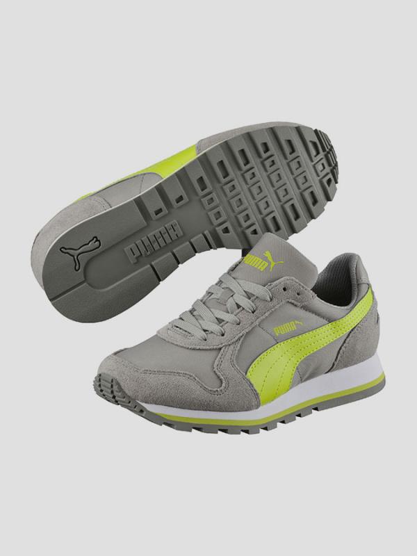 Boty Puma ST Runner NL Jr Šedá