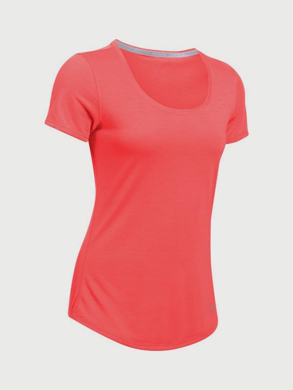 Tričko Under Armour Threadborne Streaker SS Červená