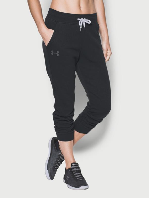 Tepláky Under Armour Favorite Fleece Pant Černá