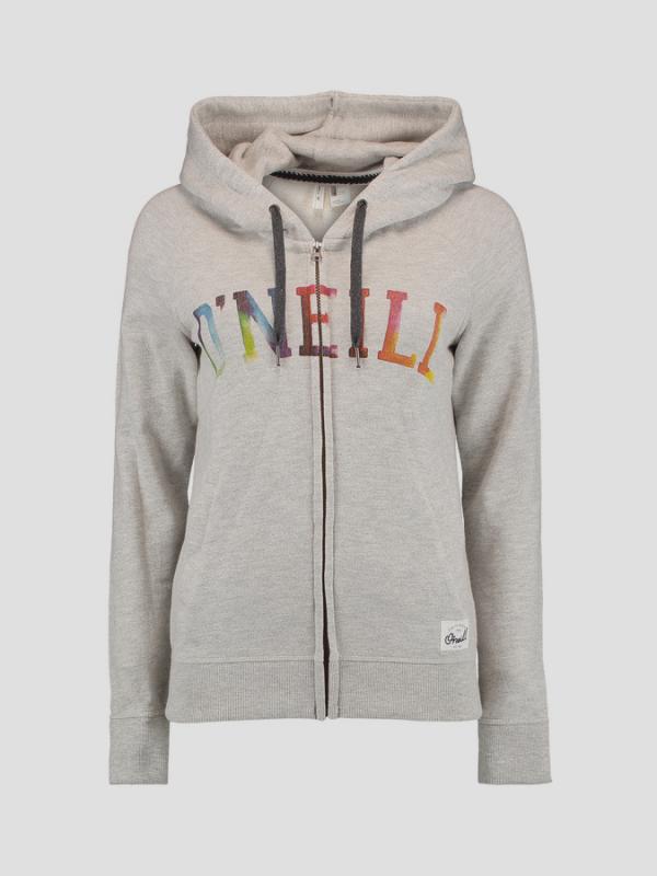 Mikina O´Neill LW EASY FANTASTIC FZ HOODIE Šedá