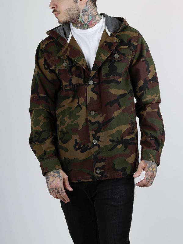 Bunda Vans MN LISMORE II Camo Hnědá