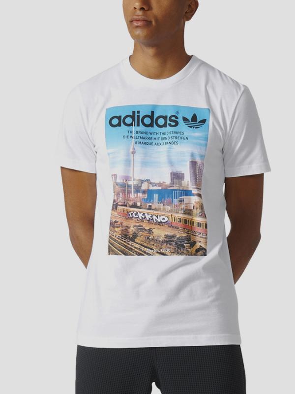 Tričko adidas Originals SPREE VOLLGAS Bílá