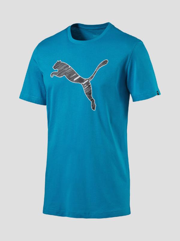 Tričko Puma FUN KA Tee atomic blue Modrá