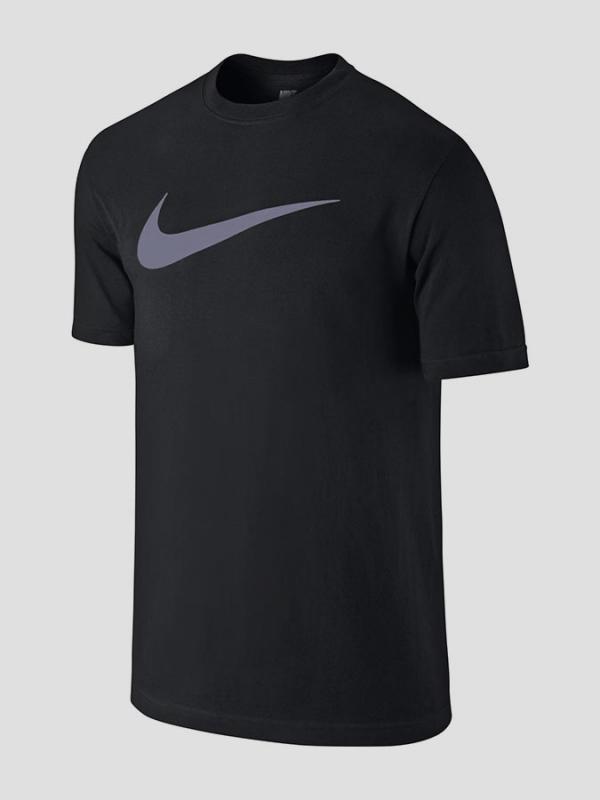Tričko Nike TEE-CHEST SWOOSH Černá