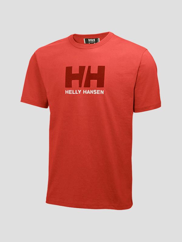 Tričko Helly Hansen LOGO T-SHIRT Červená