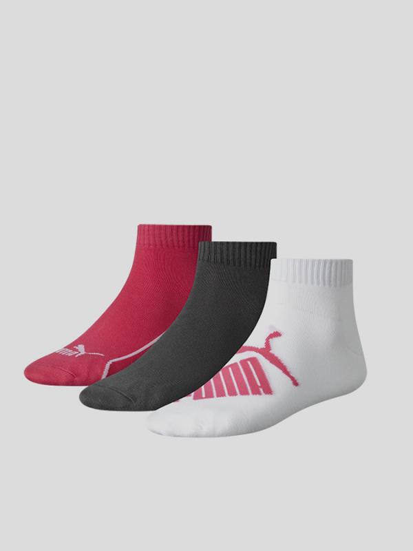Ponožky Puma Graphic Quarter 3 Pack Barevná