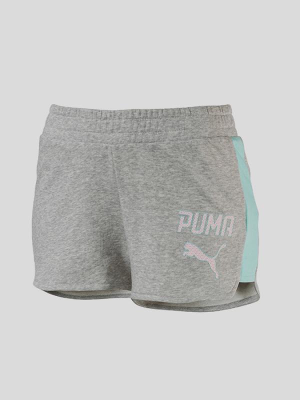 Kraťasy Puma ATHLETIC Shorts W Šedá