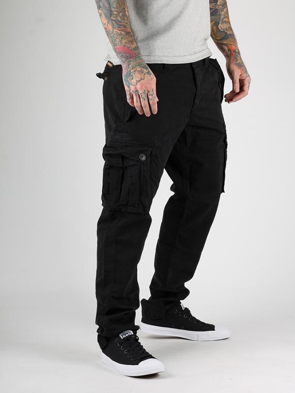 Kalhoty Superdry CORE HEAVY CARGO PANT Černá