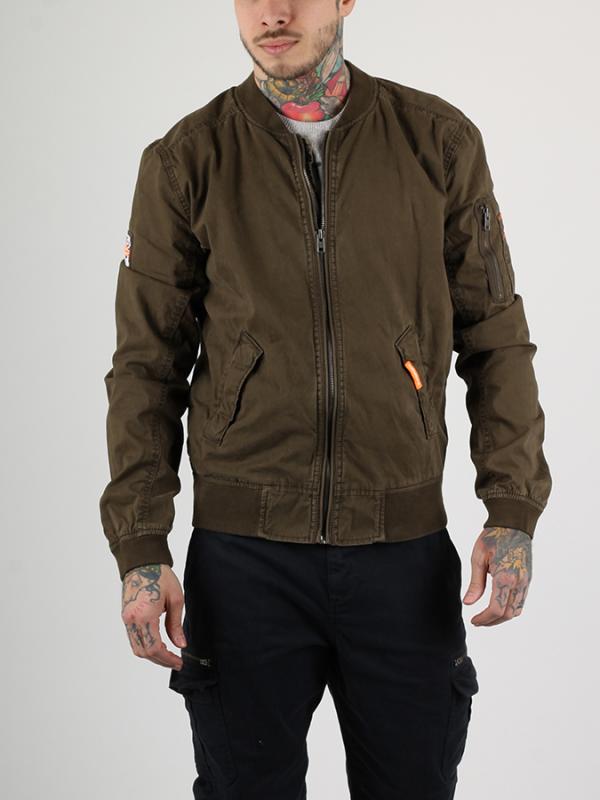 Bunda Superdry ROOKIE DUTY BOMBER Hnědá