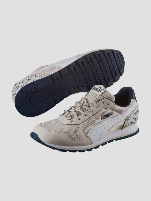 Boty Puma ST Runner Speckles Oatmeal- White Bílá